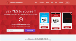 Desktop Screenshot of creativitymadesimple.com